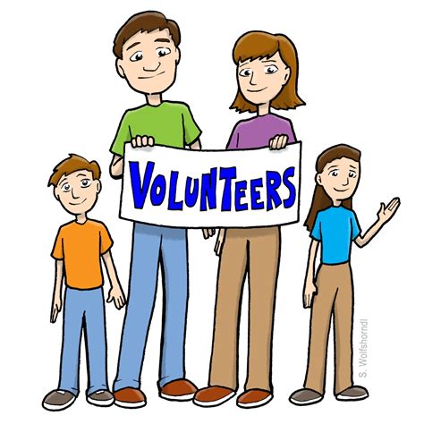 volunteers clipart